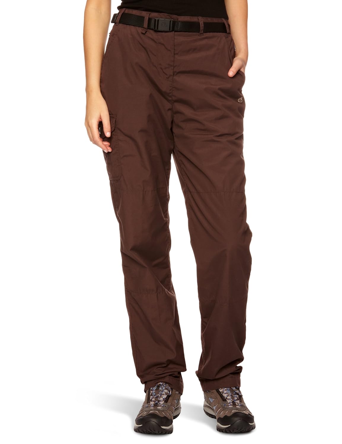 craghoppers 女式 kiwi 冬季内衬全长裤子(长),深褐色,16